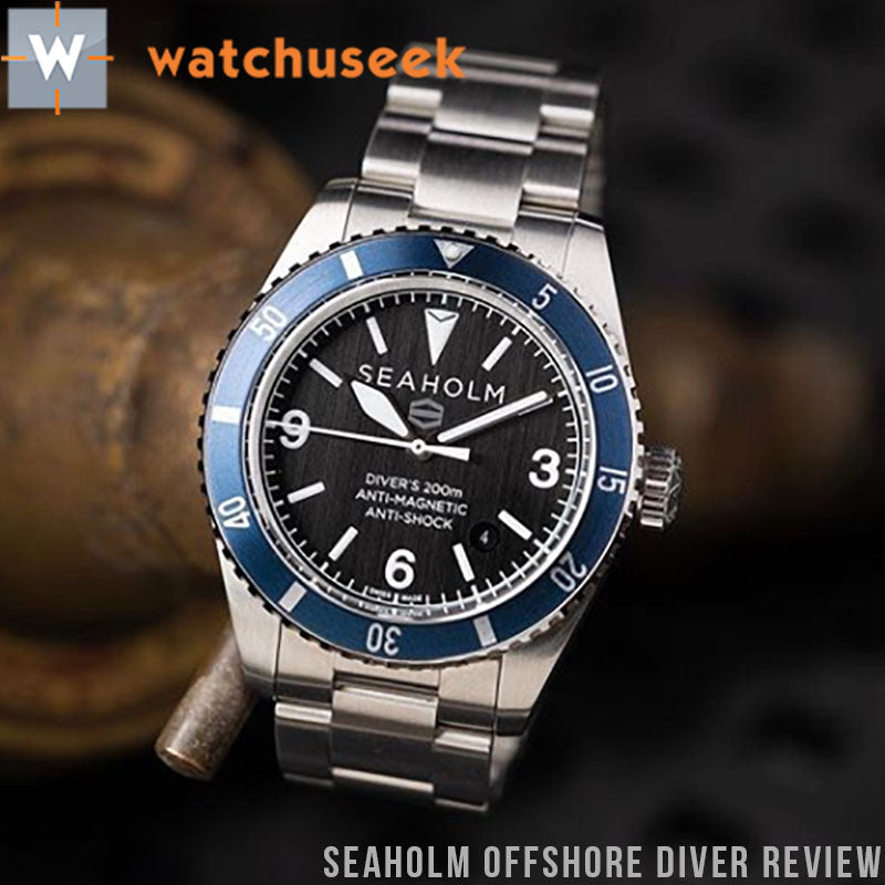 SEAHOLM OFFSHORE DIVE WATCH REVIEW BY WATCHUSEEK Seaholm Automatic