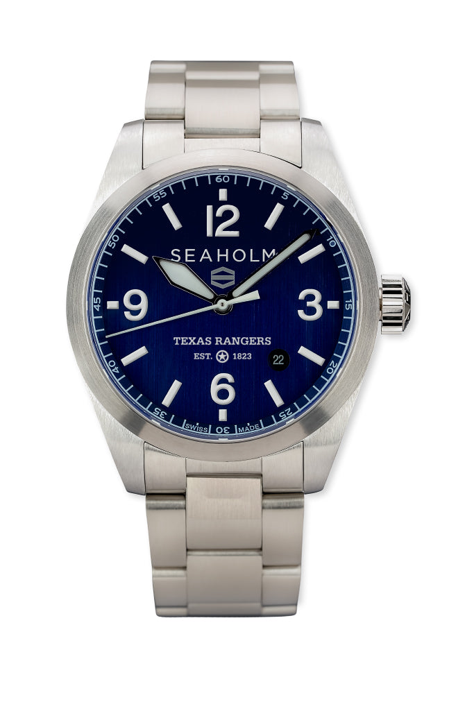 Texas Rangers Rover Field Watch Friends and Family – Seaholm Automatic