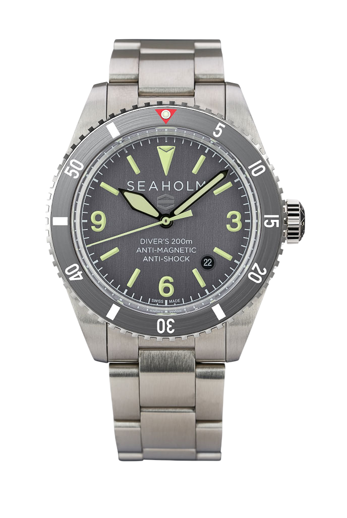 offshore dive watch grey bracelet