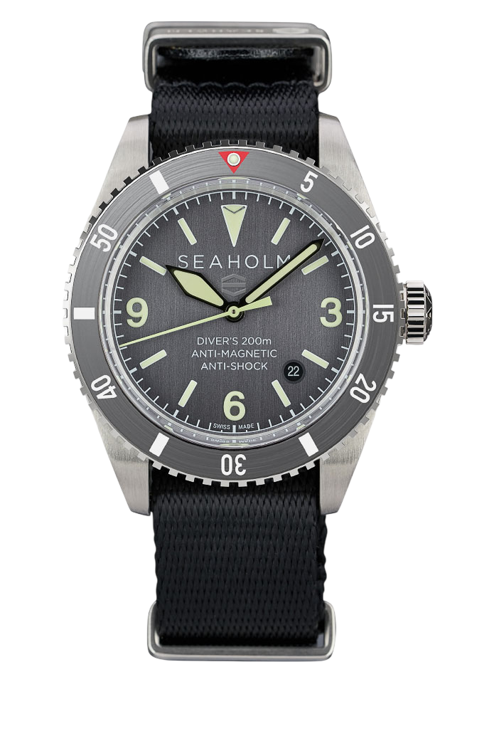offshore dive watch grey bracelet