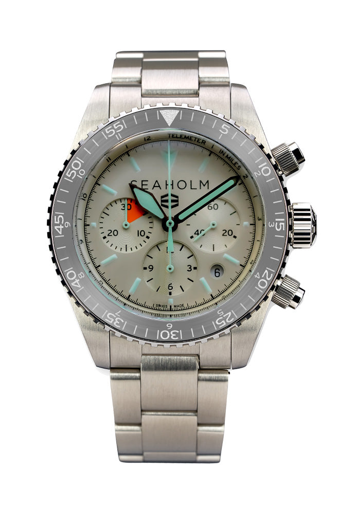 Flats Chronograph Watch Tan